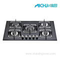 8MM Tempered Glass 5 Buners Gas Hob